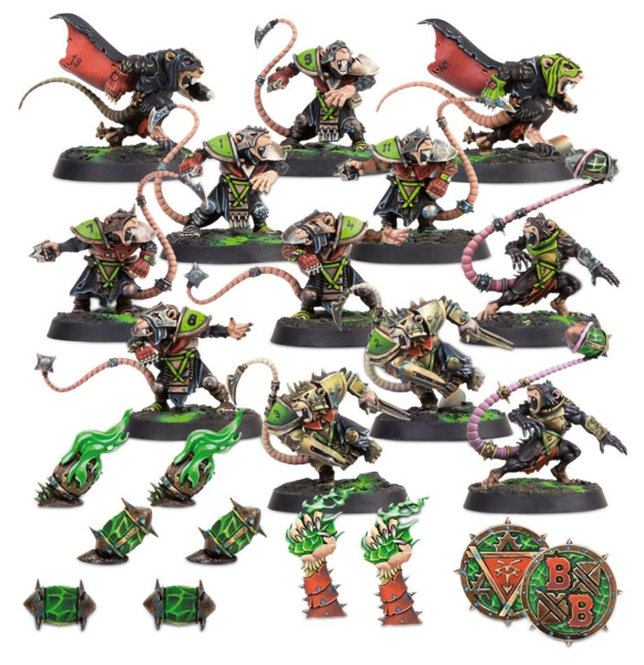 Warhammer - Blood Bowl: Skaven Team - Skavenblight Scramblers